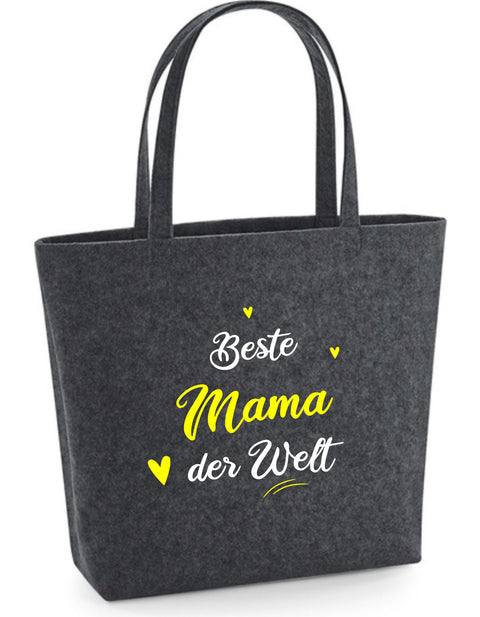 Filz Tasche Easy Bag 001 Beste Mama der Welt