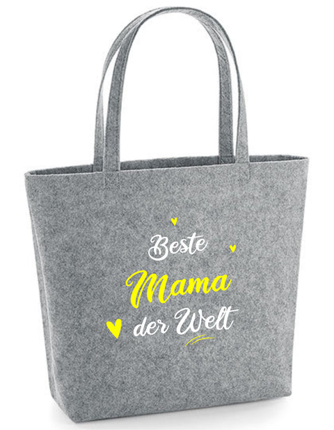 Filz Tasche Easy Bag 001 Beste Mama der Welt