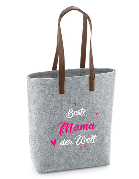 Filz Tasche Easy Bag Premium 001 Beste Mama der Welt