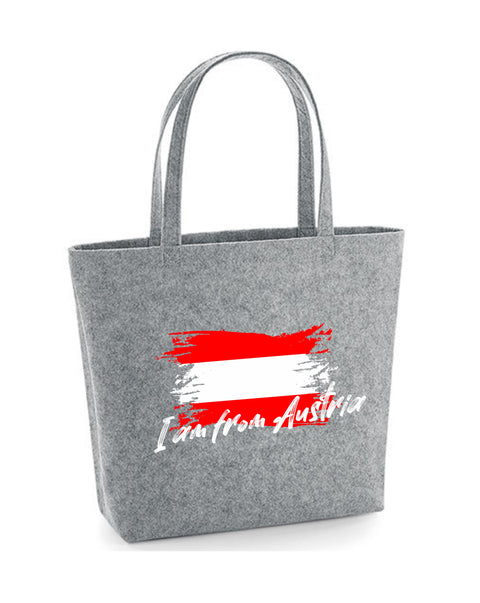 Filz Tasche Easy Bag 132 I am from Austria