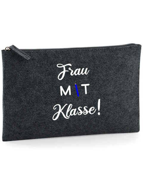 Filz Täschchen Easy Basic L07 Frau mit Klasse!