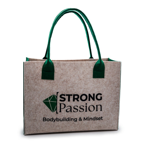 Strong Passion Personalisierte Filztasche